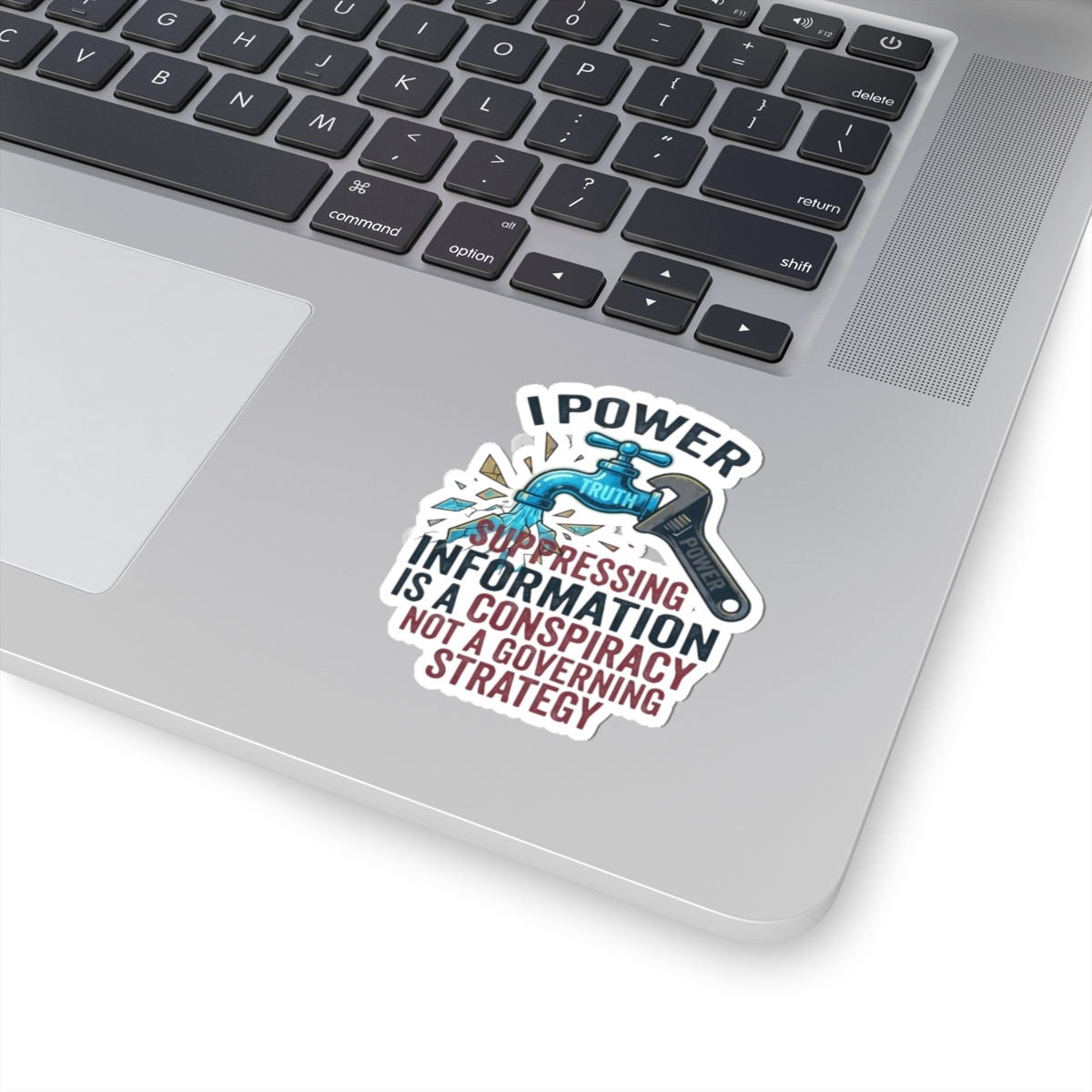 "Protest Series - Let It Flow" Sticker — Main