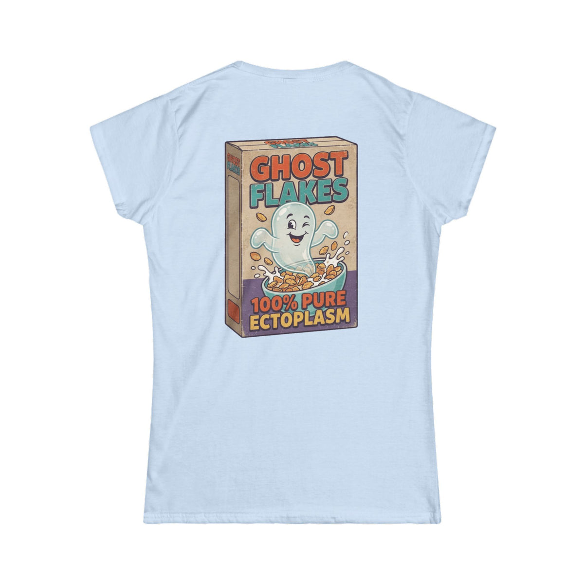 Color: Light Blue | Ghost Flakes Women's Tee