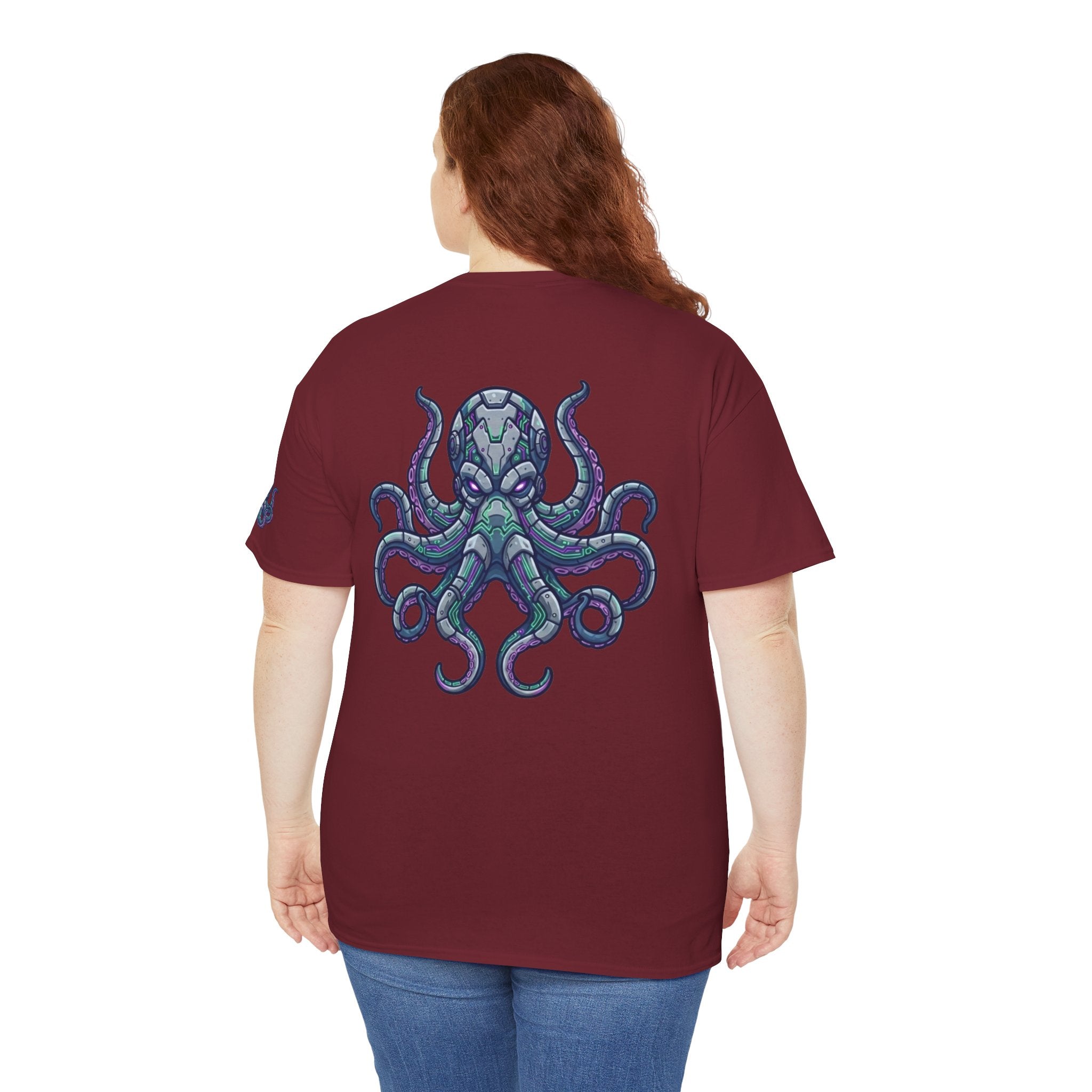 "Cyber Octopus" Premium Graphic Tee