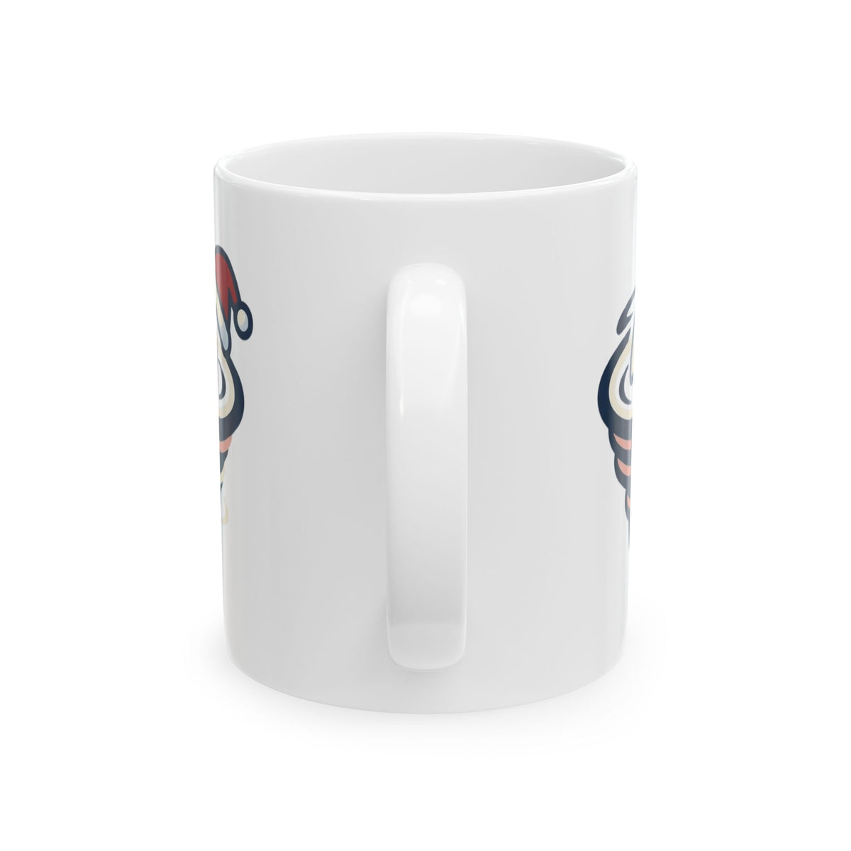 "Mystery On 34th Street" White Ceramic Mug — Graphic