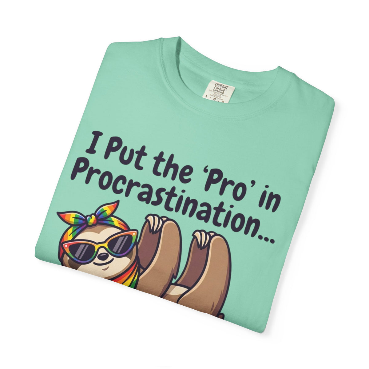 Pro in Problematic Flirting Unisex Garment-Dyed Tee