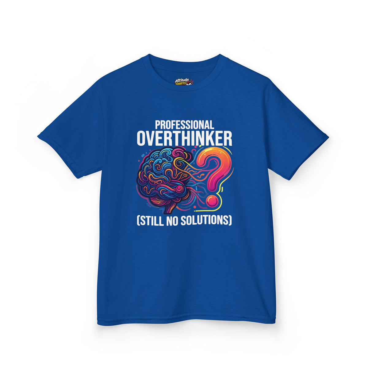 Color: Royal | Professional Overthinker Kids Tee