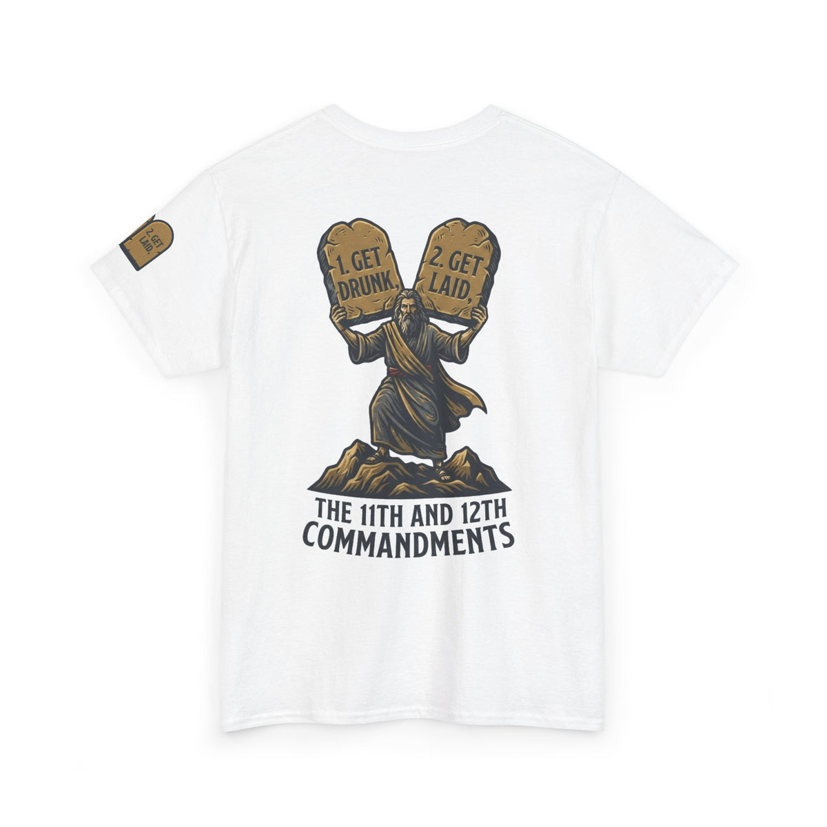 "11th and 12th Commandment" Premium Graphic Tee