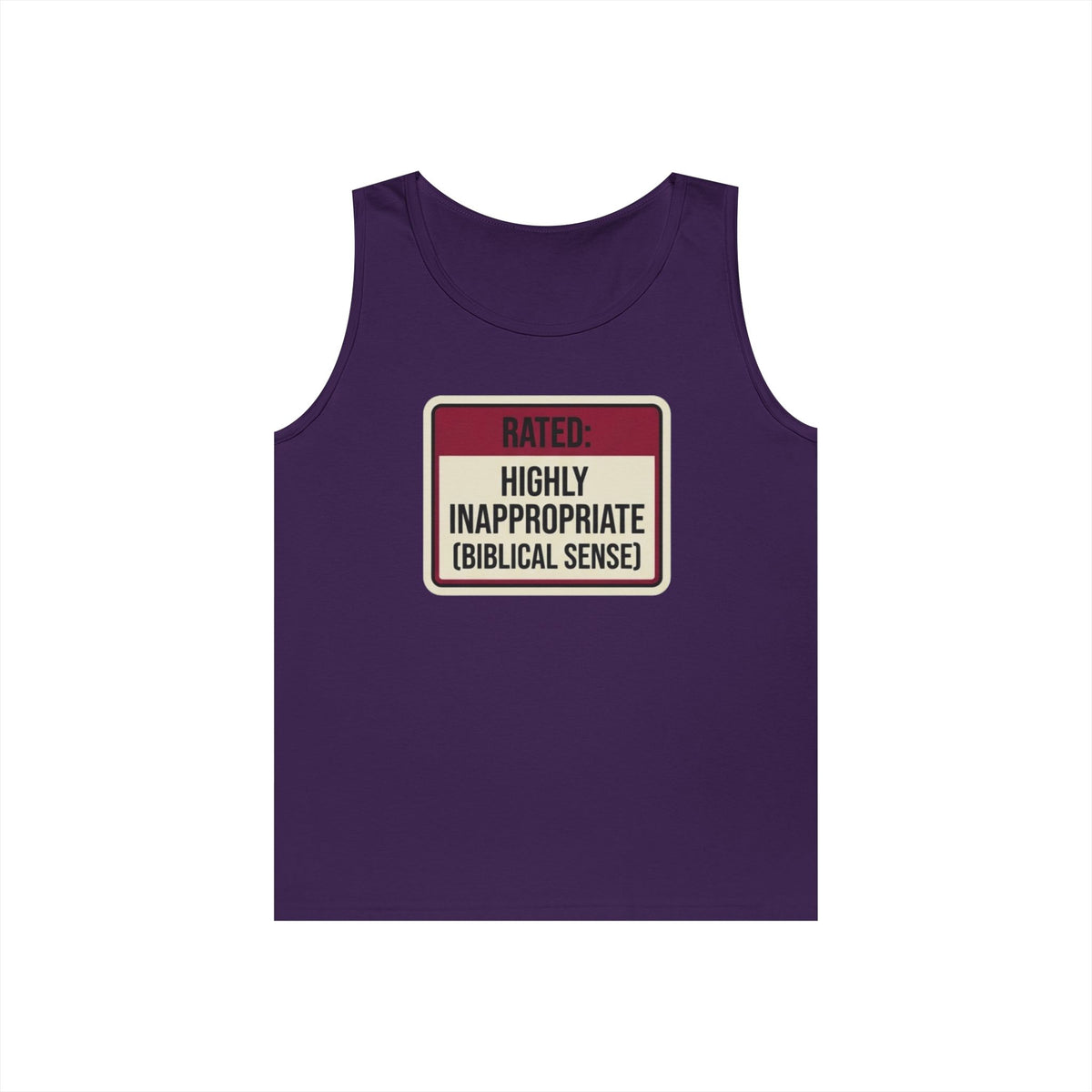 "Good Book Series Highly Inappropriate" Tank Top