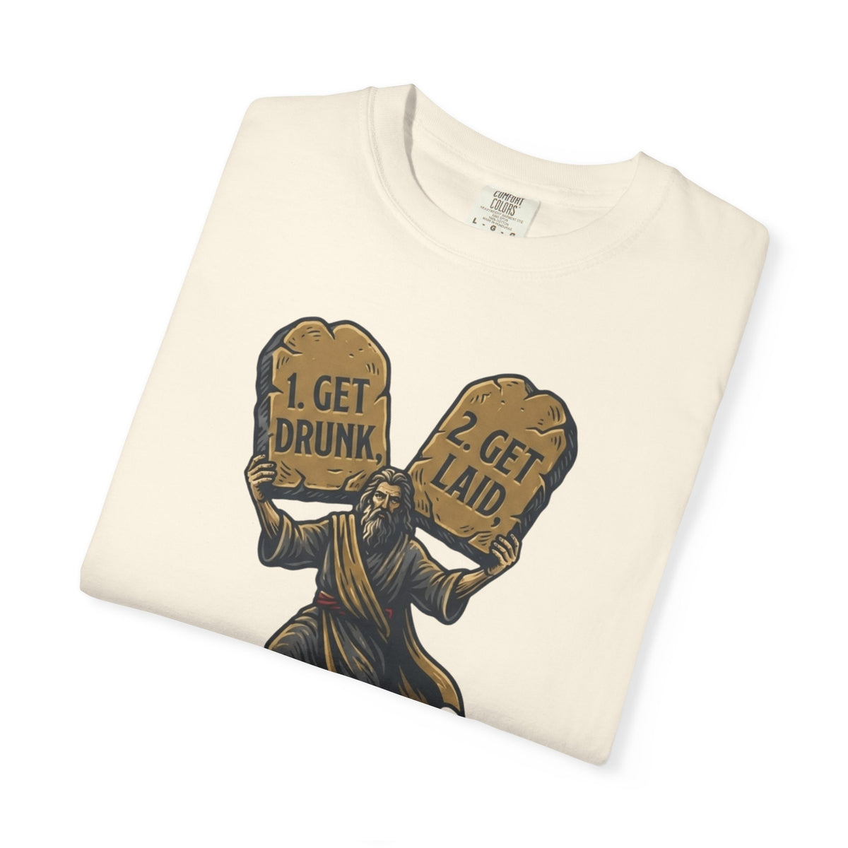11th and 12th Commandment Unisex Garment-Dyed Tee