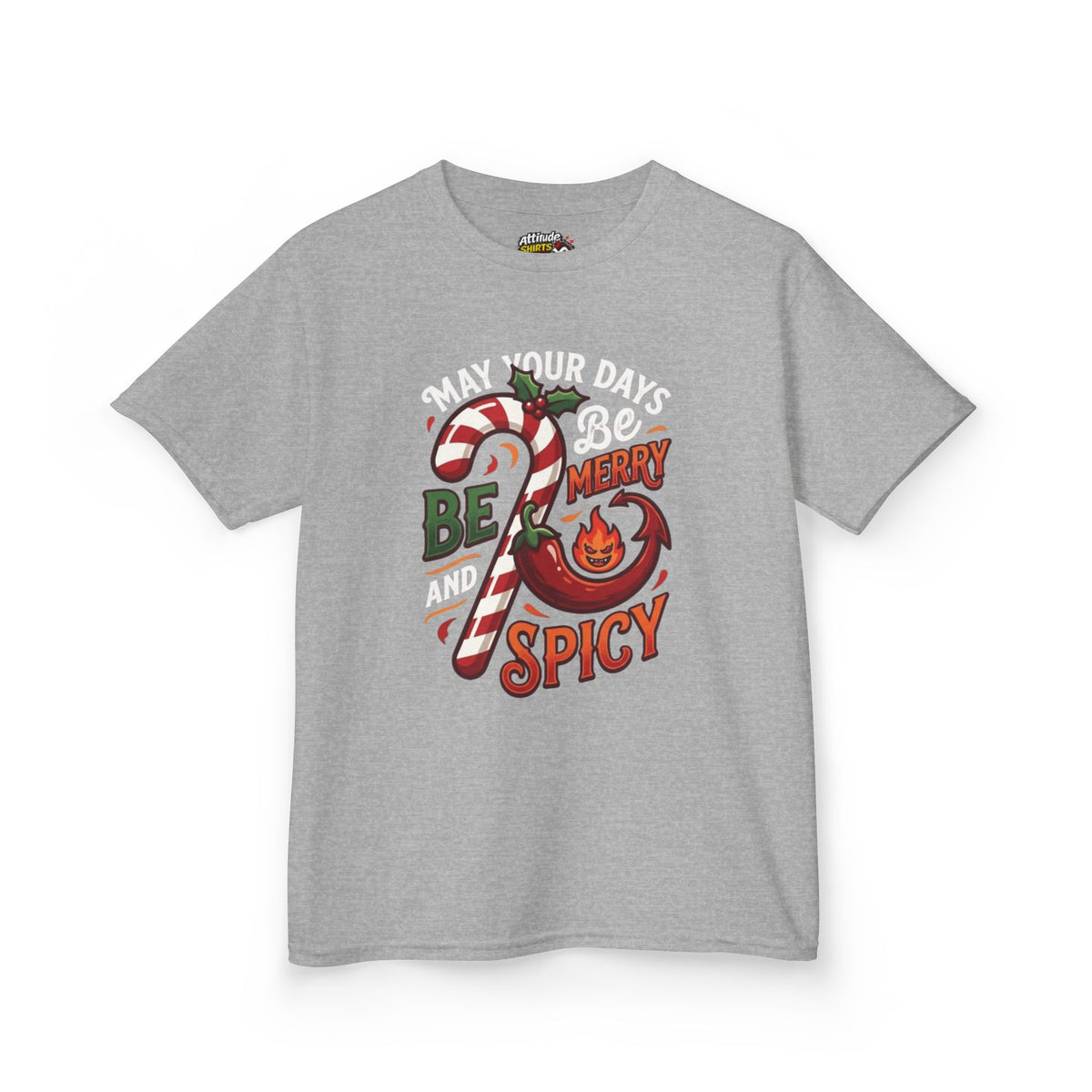 "May Your Days Be Merry and Spicy" Kids Tee