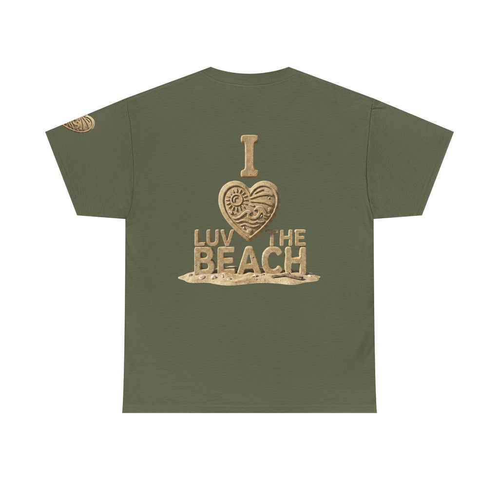 "I Luv The Beach" Premium Graphic Tee