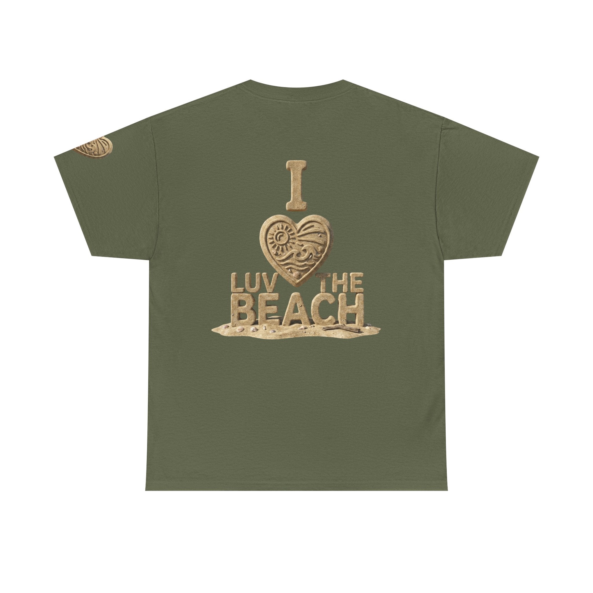 "I Luv The Beach" Premium Graphic Tee