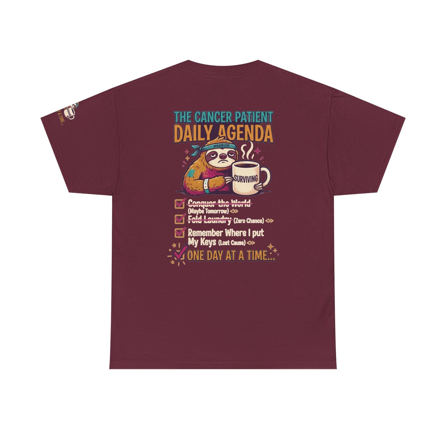 "Cancer One Day At A Time" Premium Graphic Tee
