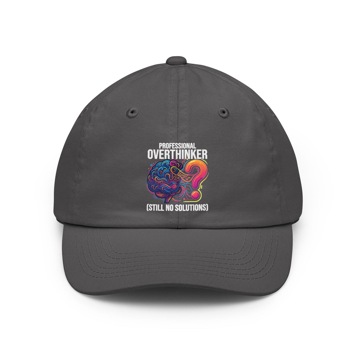 Color: Charcoal | Professional Overthinker Dad Hat