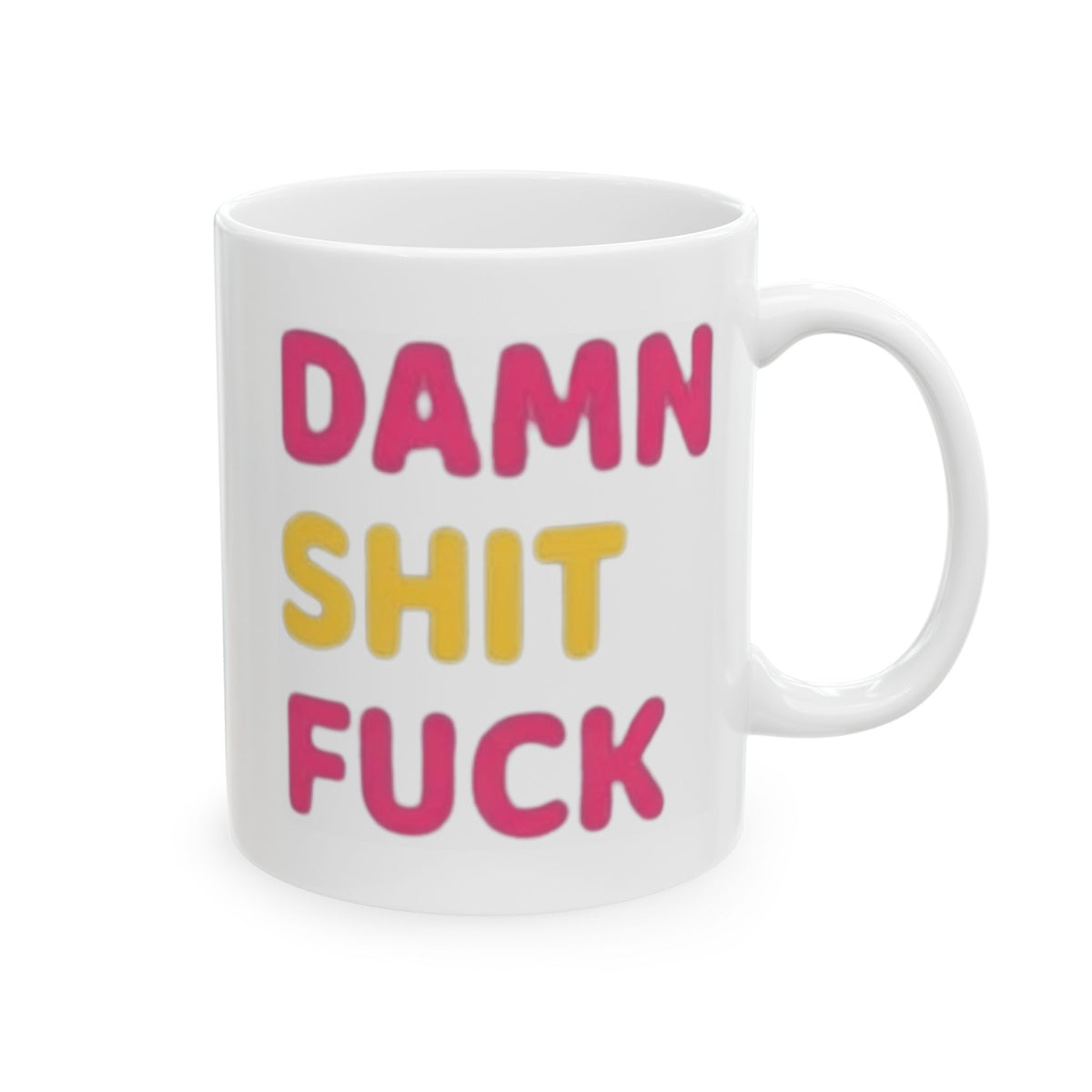 "Do You Think I Give A" White Ceramic Mug — Graphic