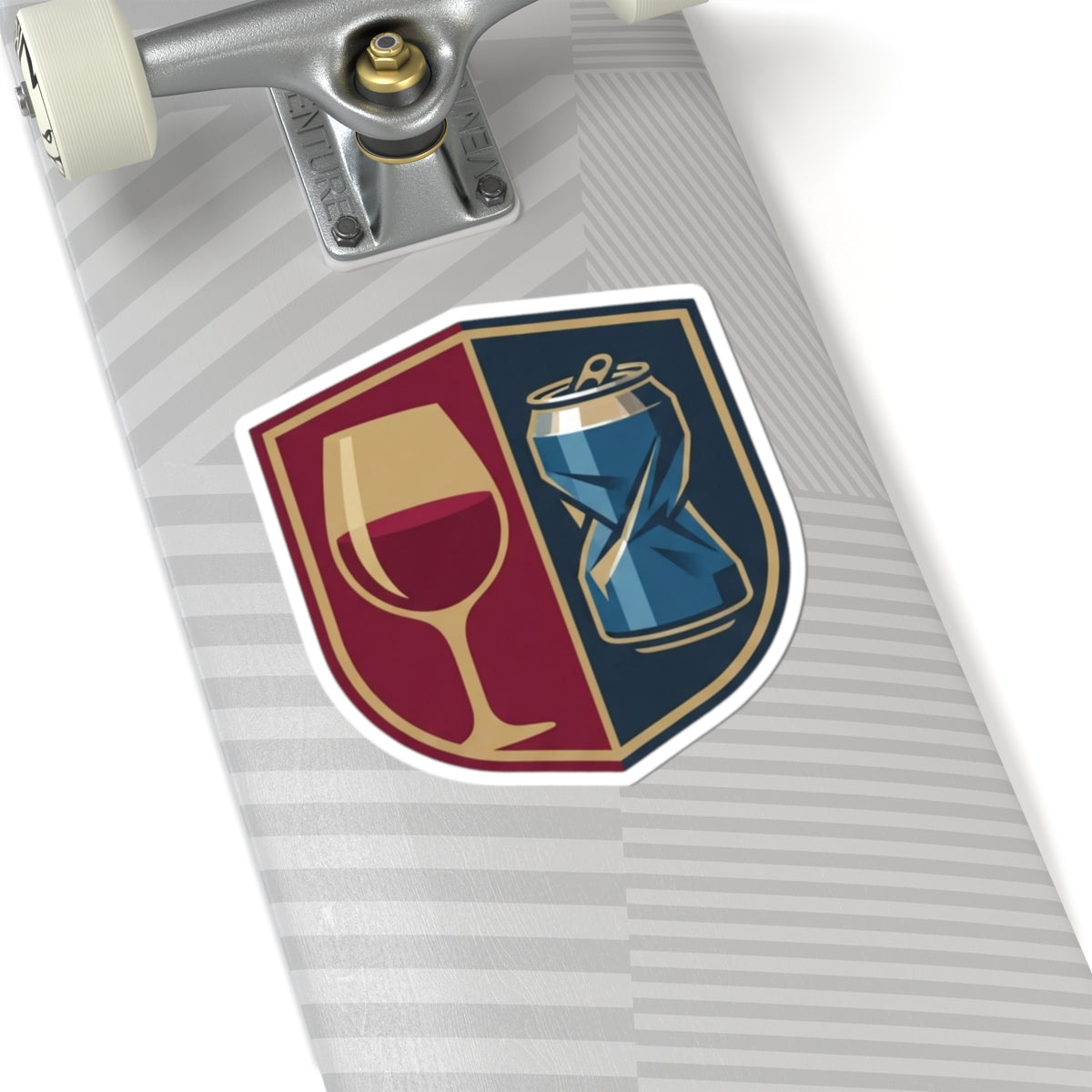 "Uptown-Downtown" Sticker