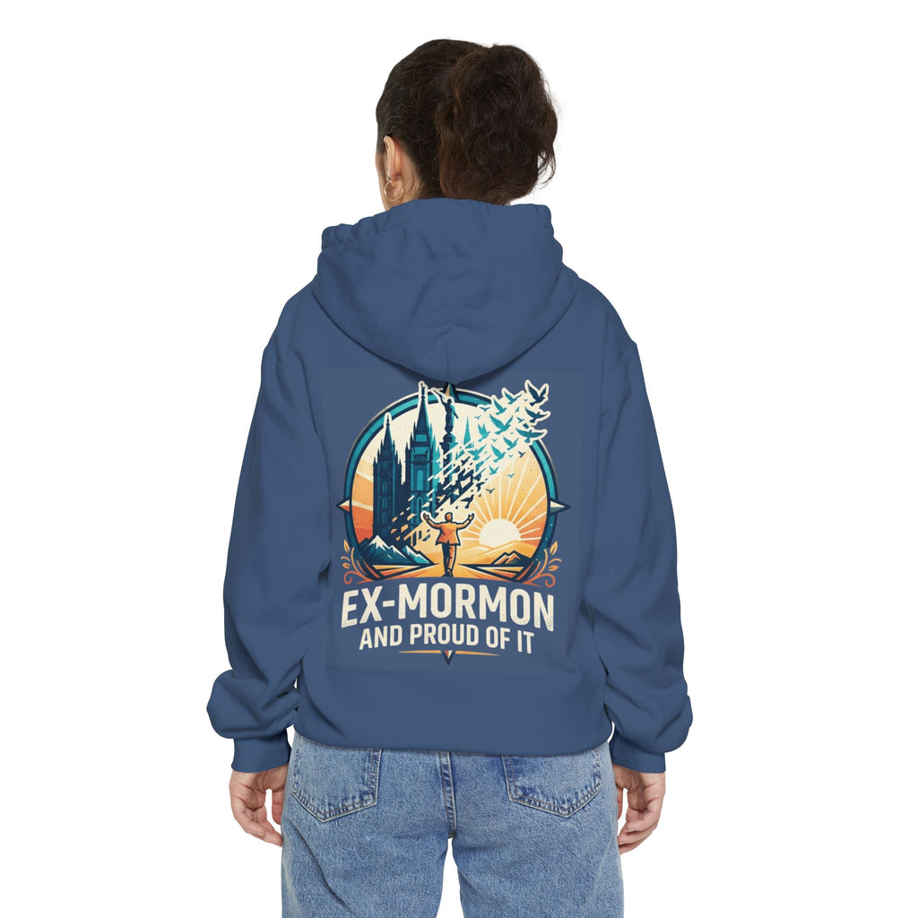 "Ex Mormon" Garment-Dyed Hoodie