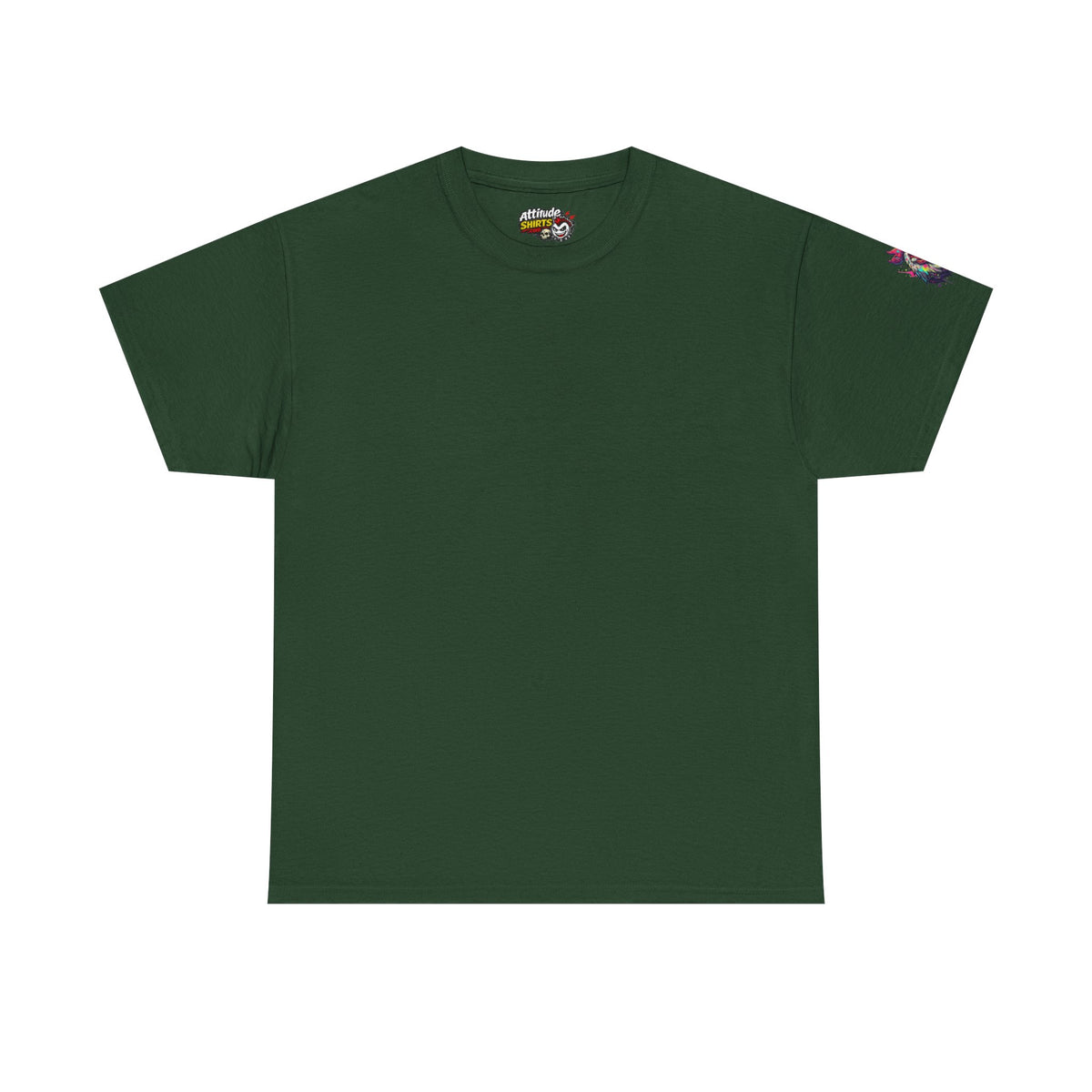 Color: Forest Green | Chickenshit Premium Graphic Tee