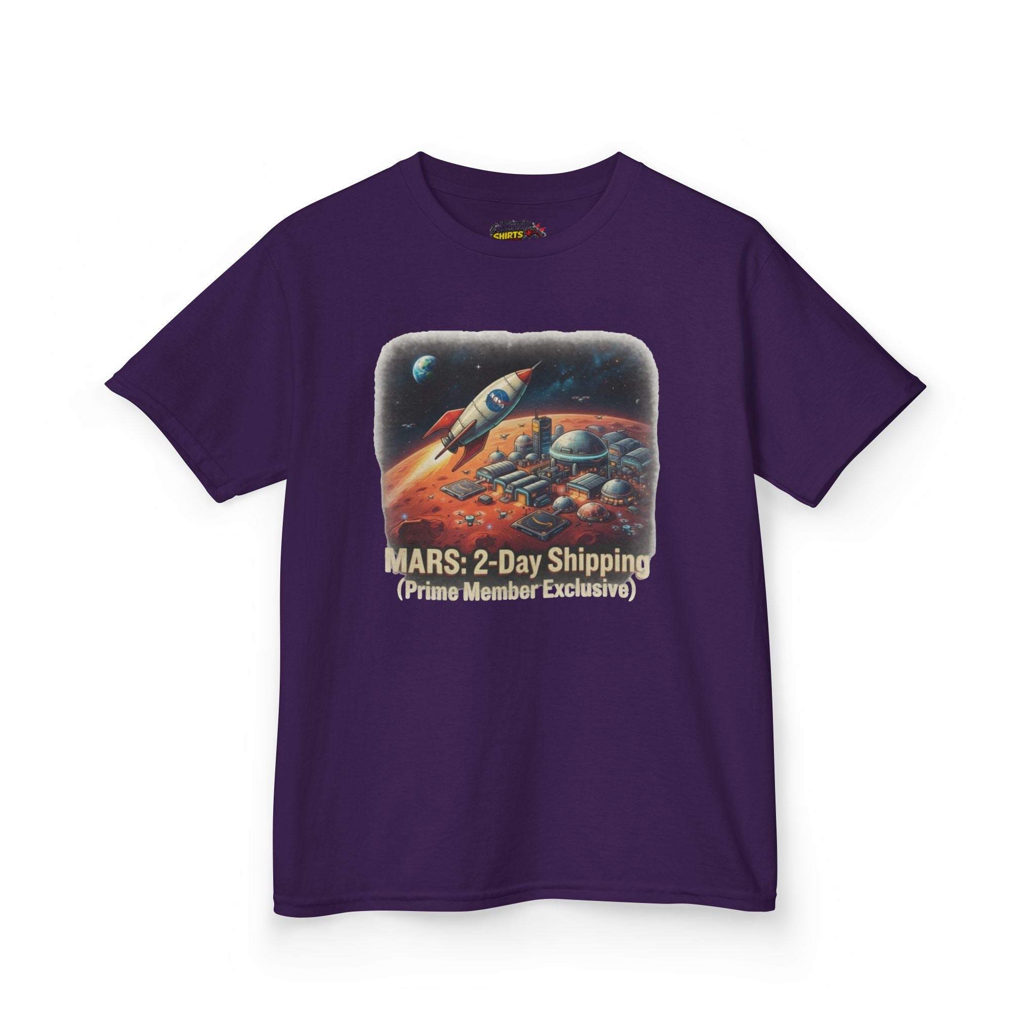 "Mars 2 Day Shipping" Kids Tee