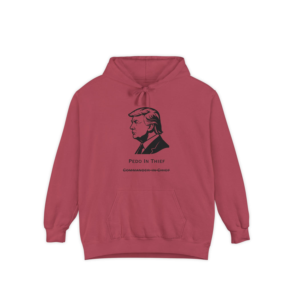 Pedo in Thief | Garment-Dyed Hoodie — AttitudeShirts