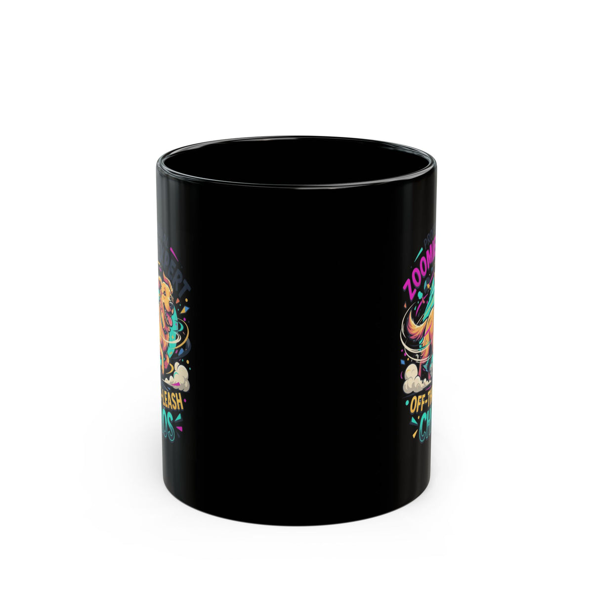 "Professional Zoomie Expert" Black Ceramic Mug