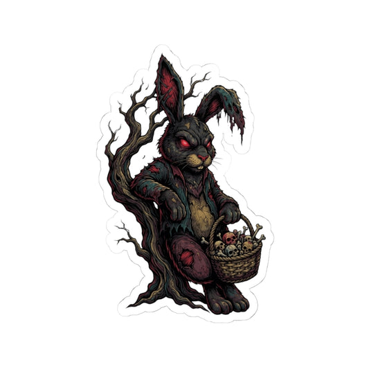 "Zombie Bunny" Sticker — Main