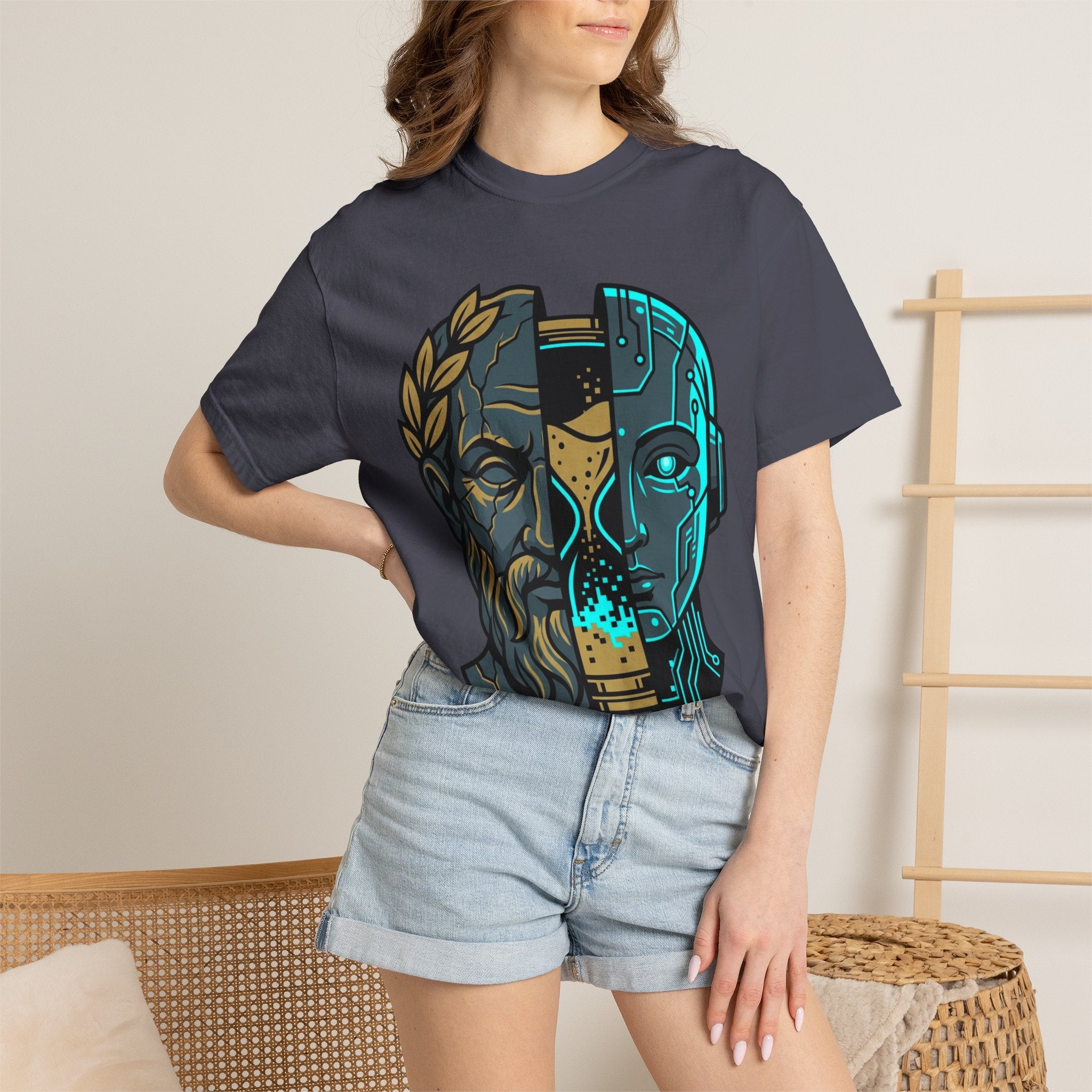 "Time" Unisex Garment-Dyed Tee