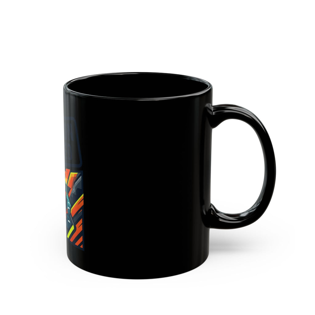 "Straight Of Hormuz is Open" Black Ceramic Mug — Graphic