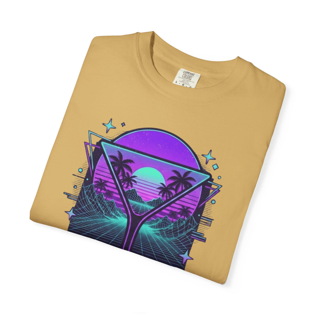 "Up All Night" Unisex Garment-Dyed Tee
