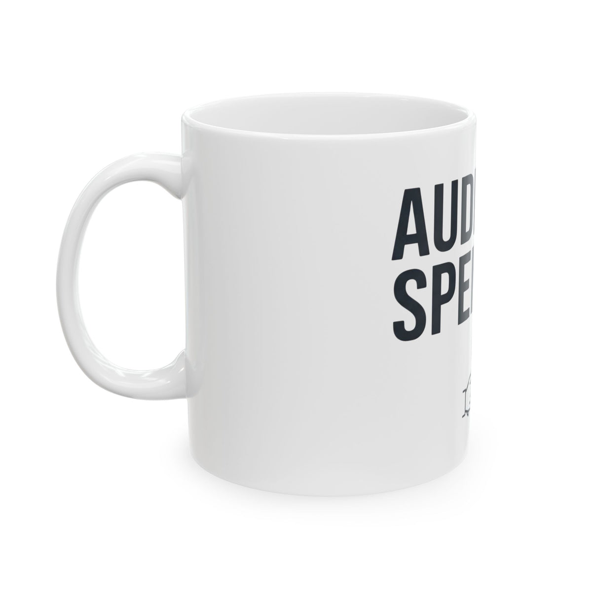 "Protest Series - Audit The Spending" White Ceramic Mug — Graphic