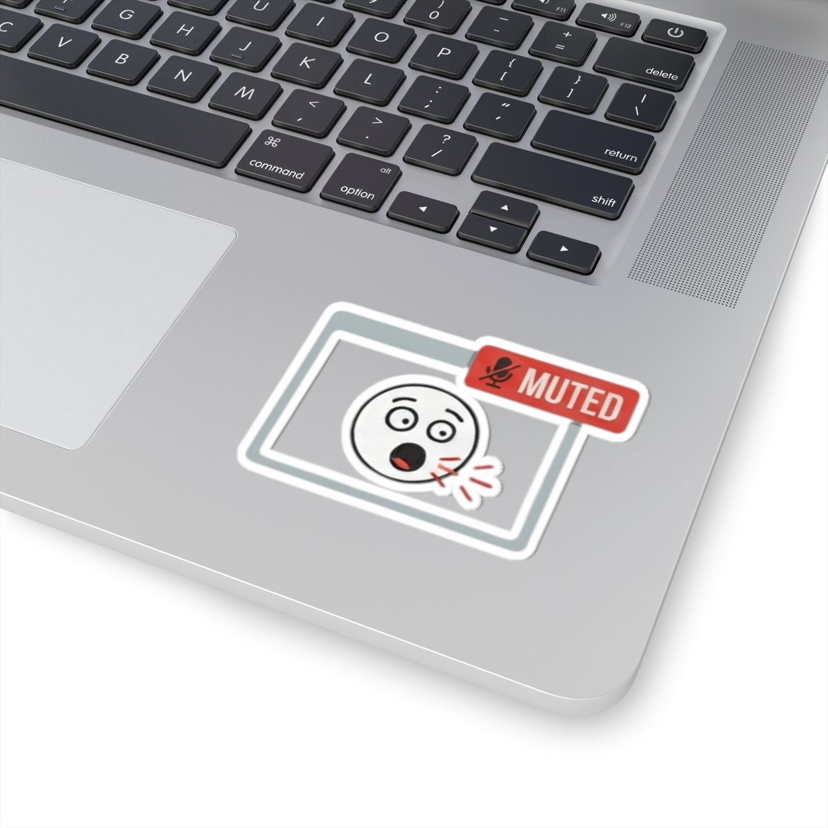 "I Found The Mute" Sticker