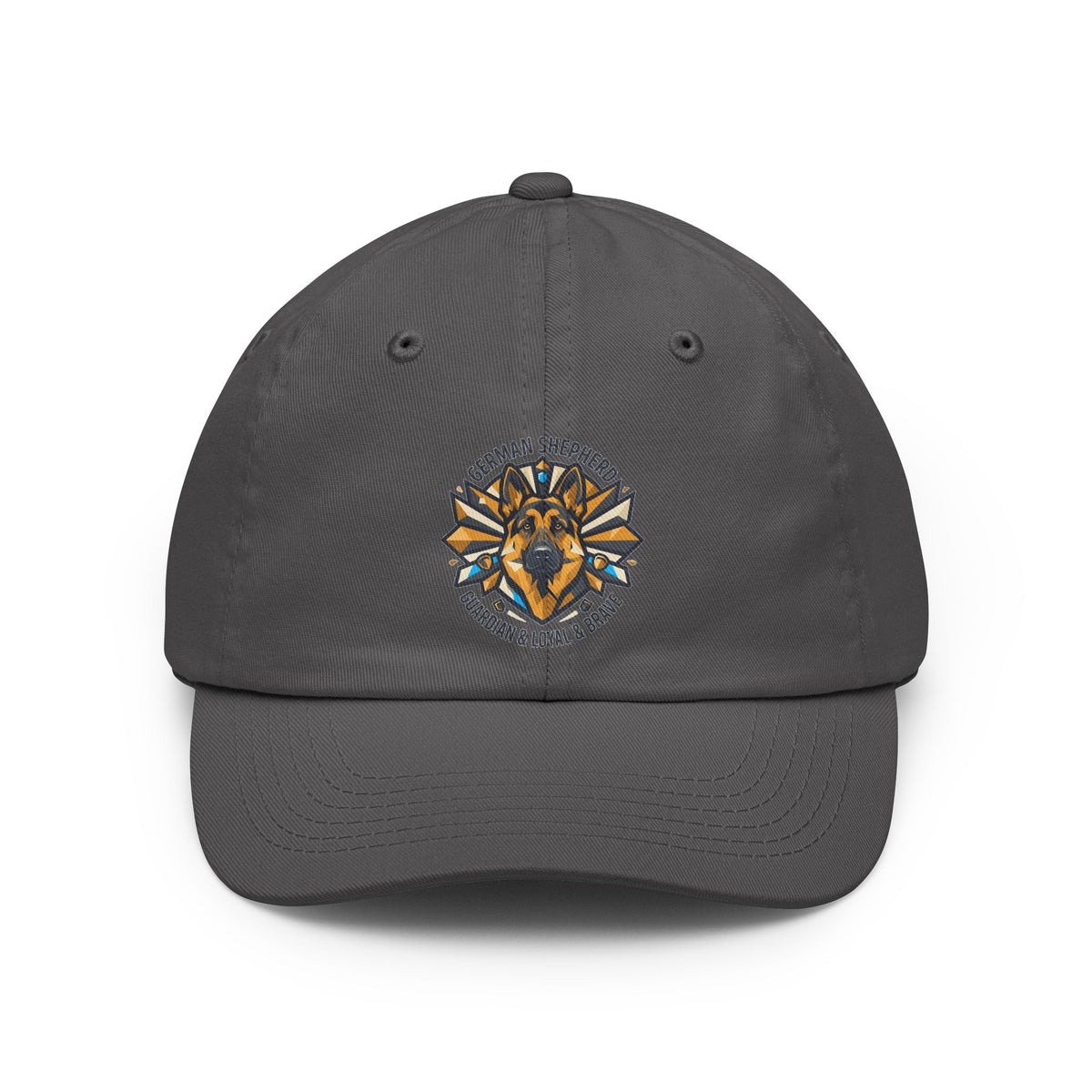 Color: Charcoal | German Shepherd Guardian Loyal Brave Dad Hat