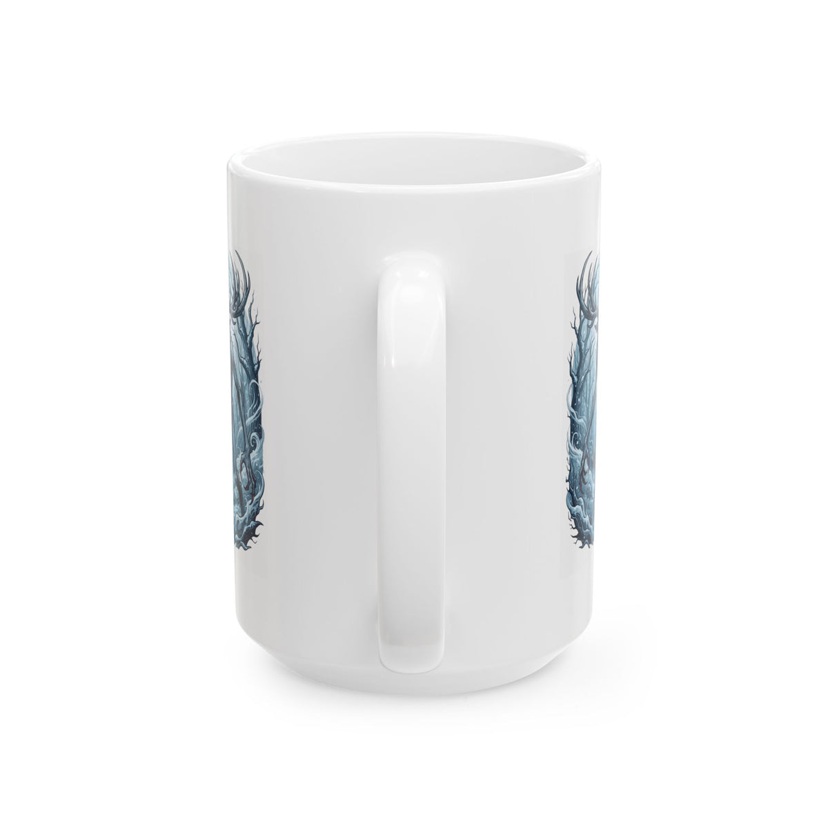 "Wendigo (Algonquian Folklore)" White Ceramic Mug