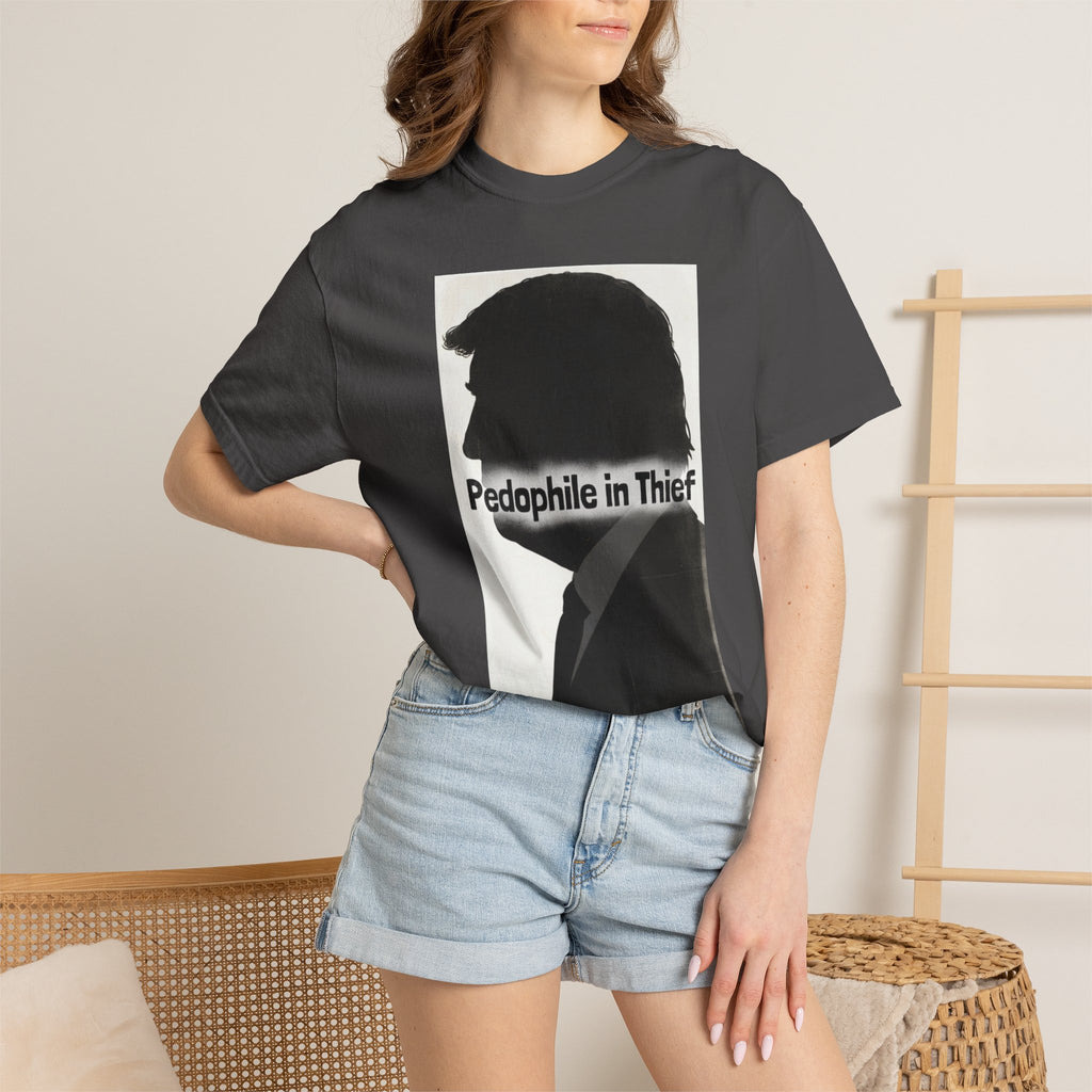 Pedo in Thief | Garment-Dyed Tee — AttitudeShirts