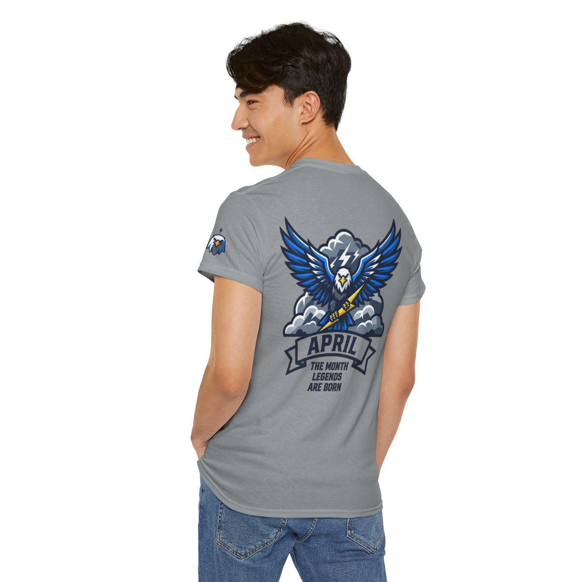 Color: Gravel | April Legend Premium Graphic Tee