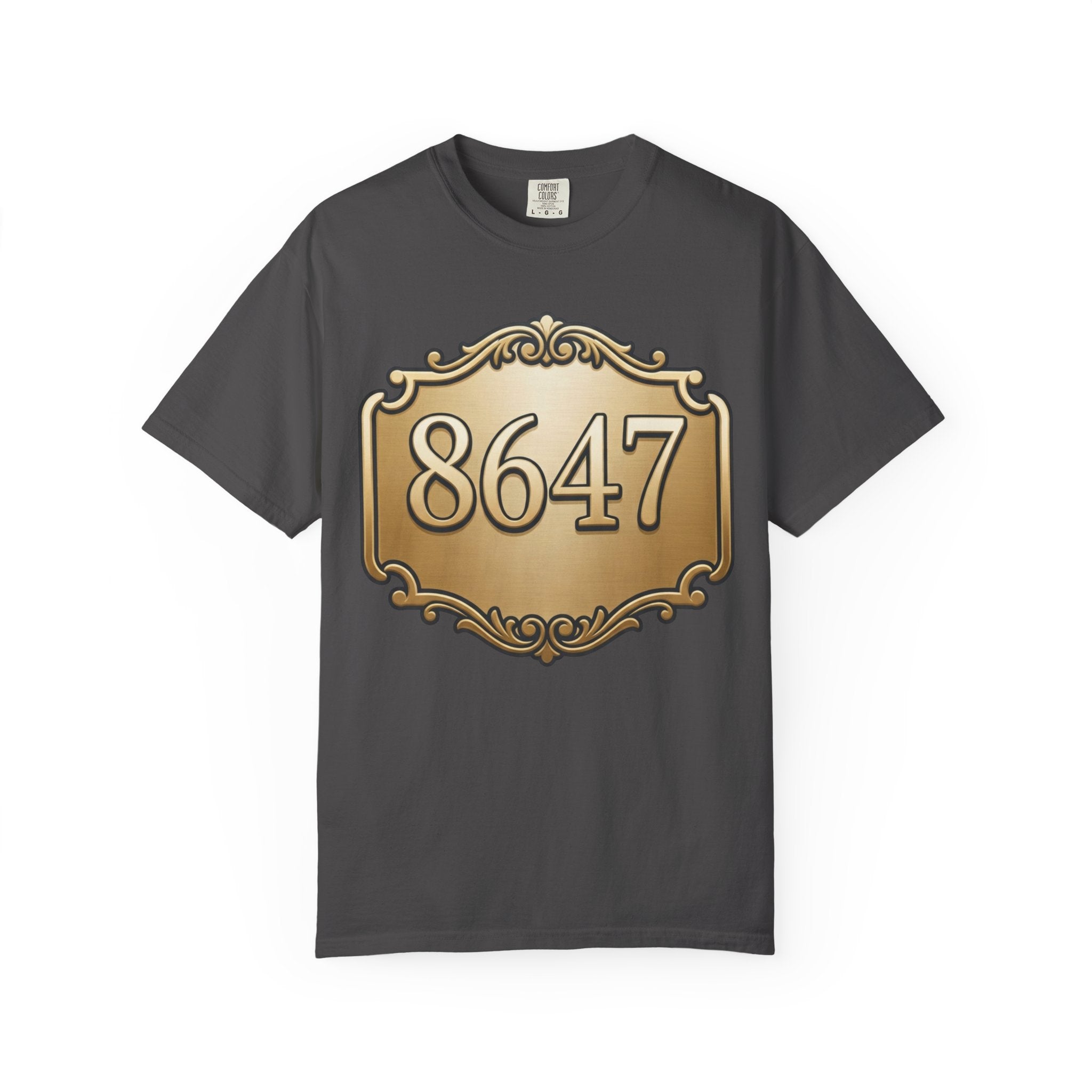 "8647" Unisex Garment-Dyed Tee