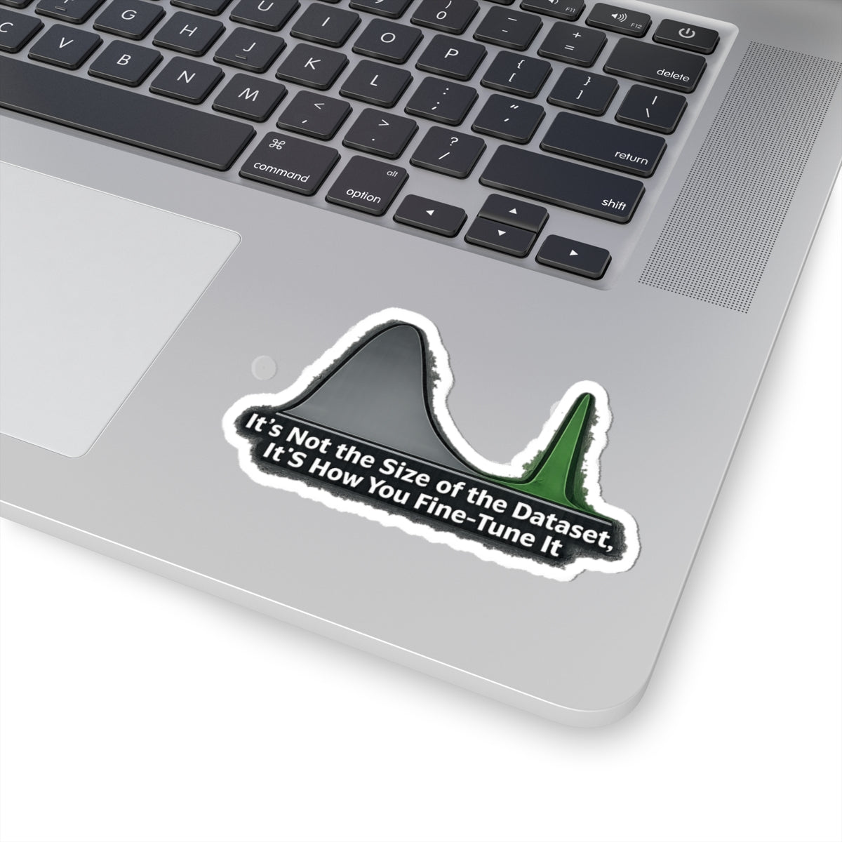 It's About the Size of Your Data Set | Kiss-Cut Sticker — AttitudeShirts