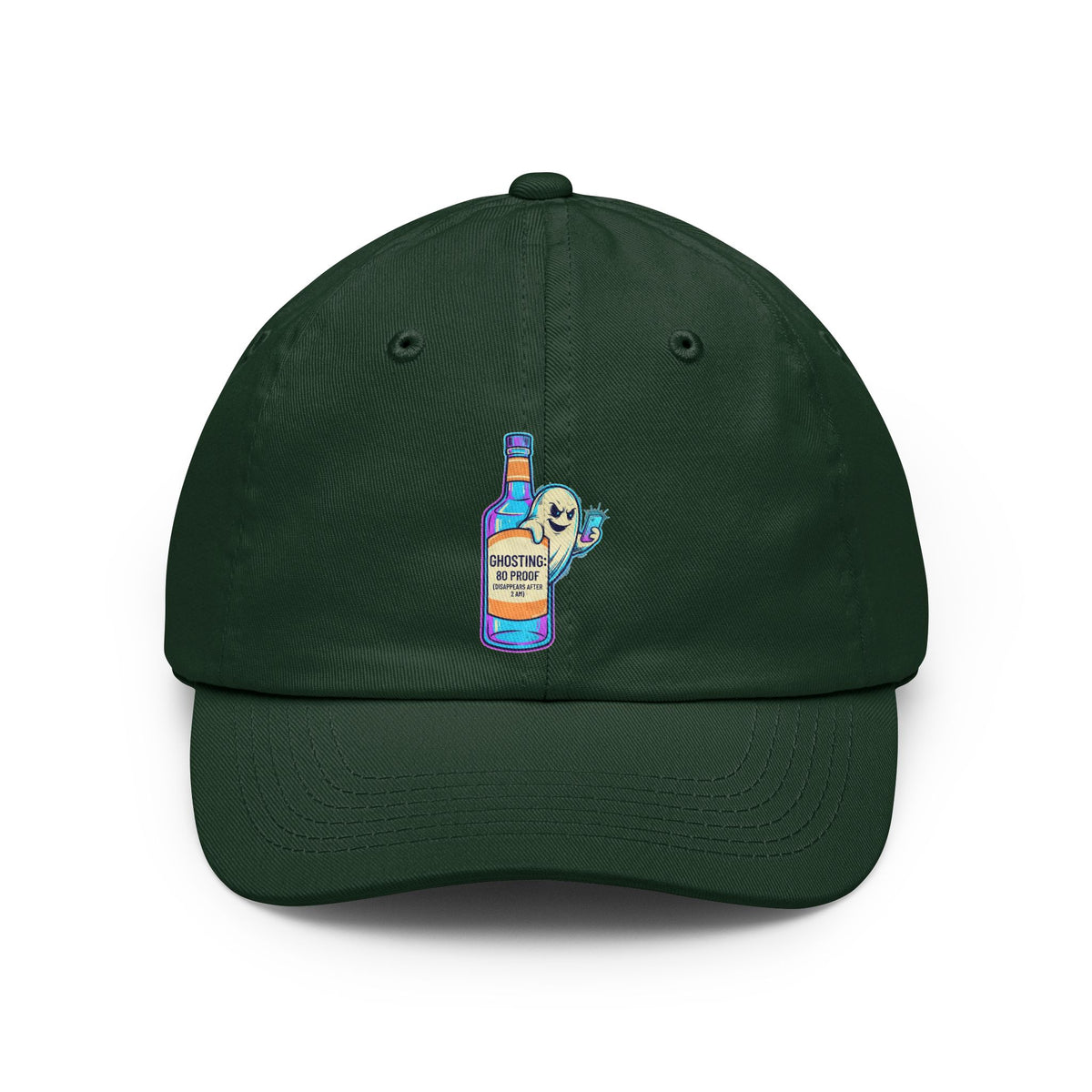Color: Forest Green | Ghosting Dad Hat