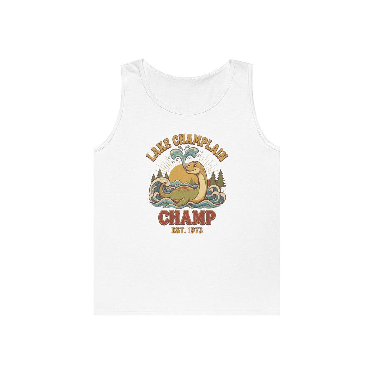 Color: White | Champ (Lake Champlain) Tank Top