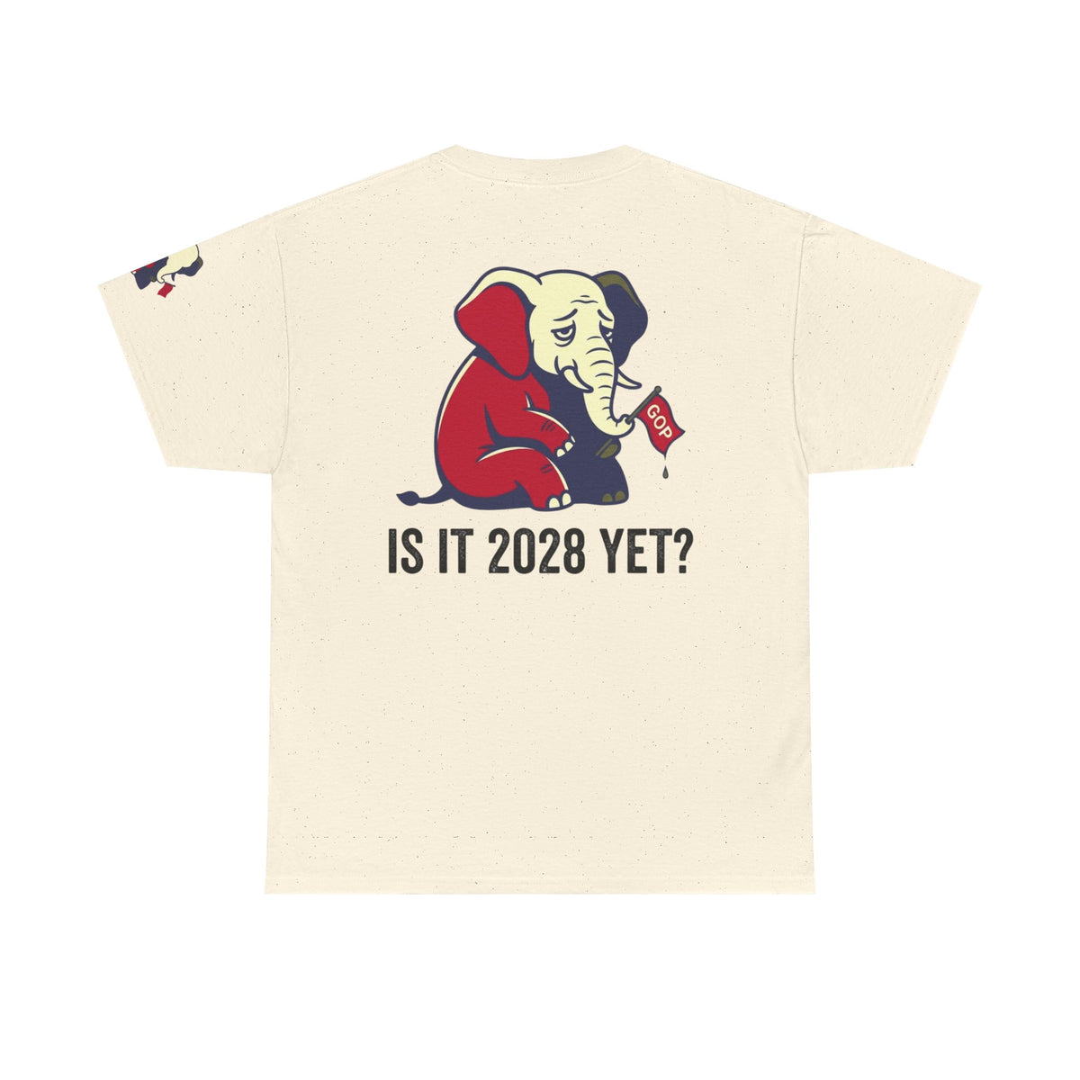 Color: Natural | Is It 2028 Yet Premium Graphic Tee