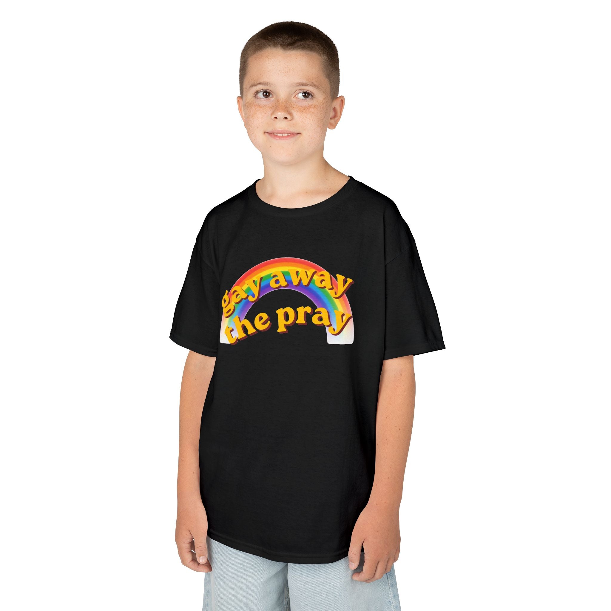 "Gay Away the Pray" Kids Tee