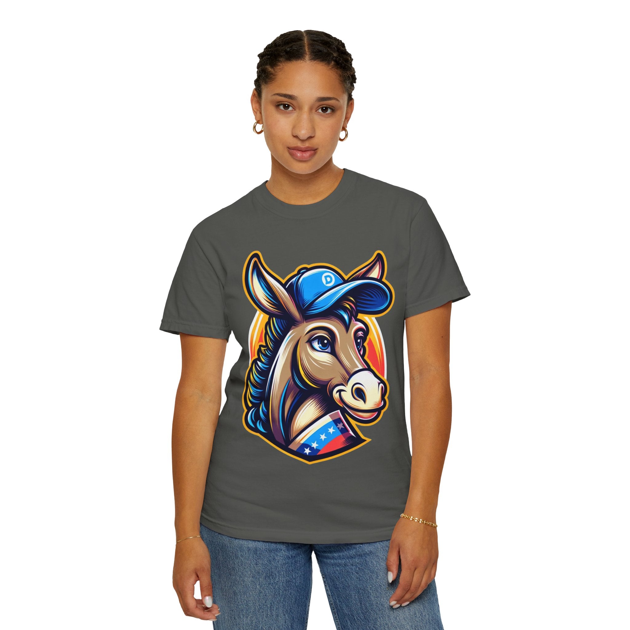 "The Party Animal (Vibrant Edition)" Unisex Garment-Dyed T-shirt