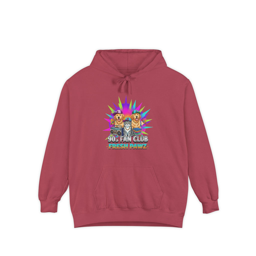 Still Living in the 90s (Send Help) | Garment-Dyed Hoodie — AttitudeShirts