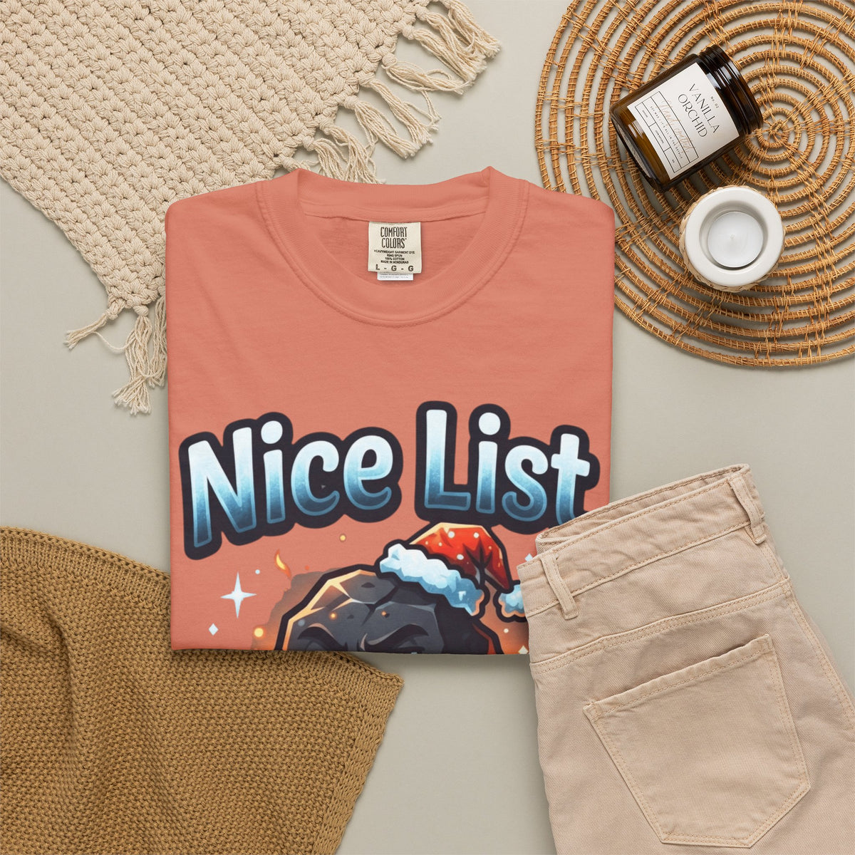 "Nice List Nominee" Unisex Garment-Dyed Tee