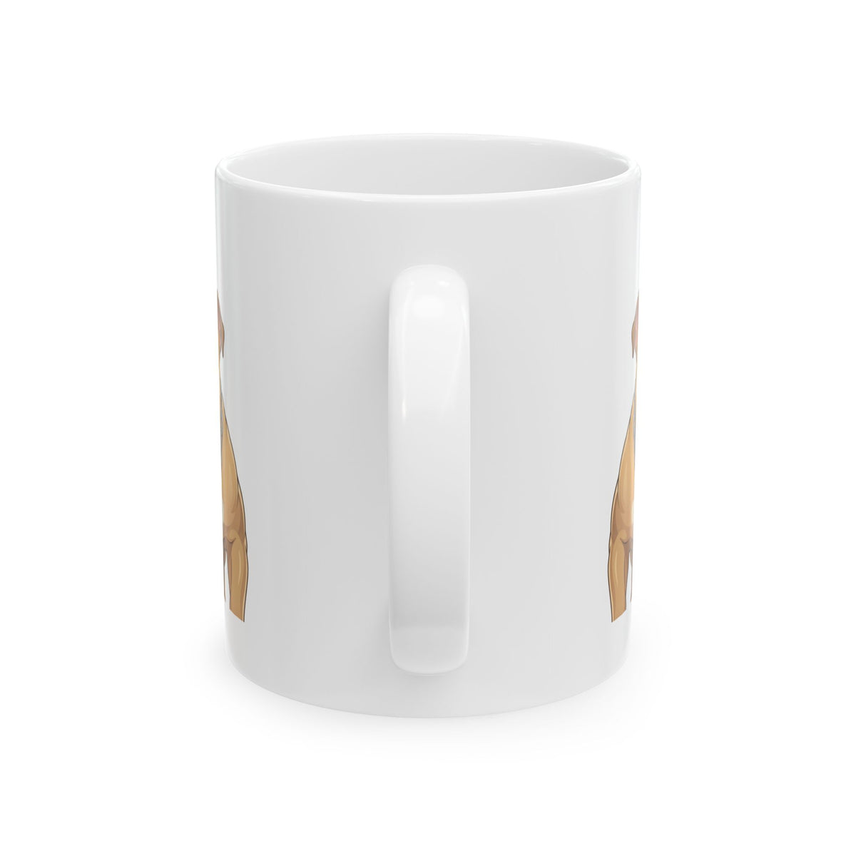 "Bones" White Ceramic Mug