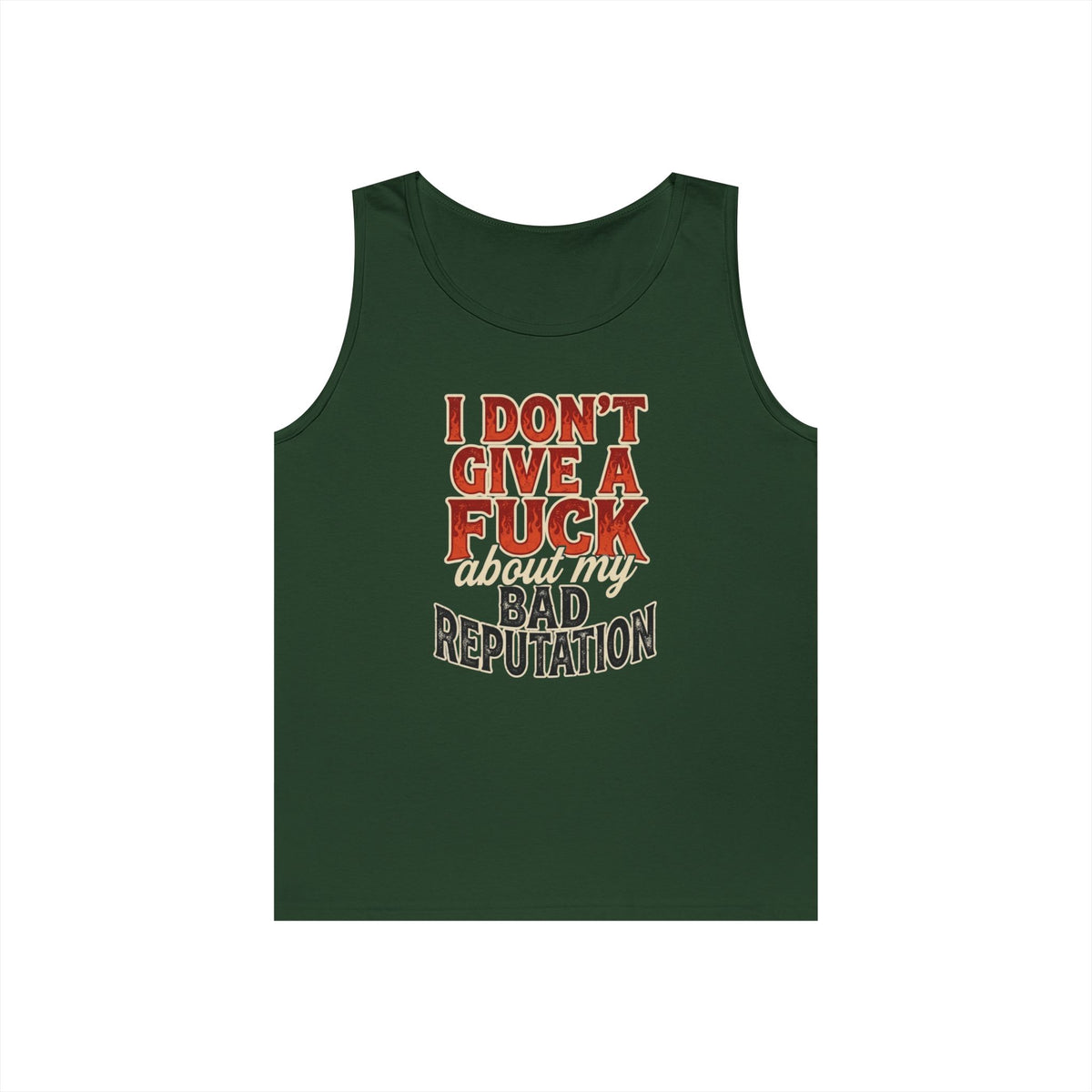 Color: Forest Green | Bad Reputation Tank Top