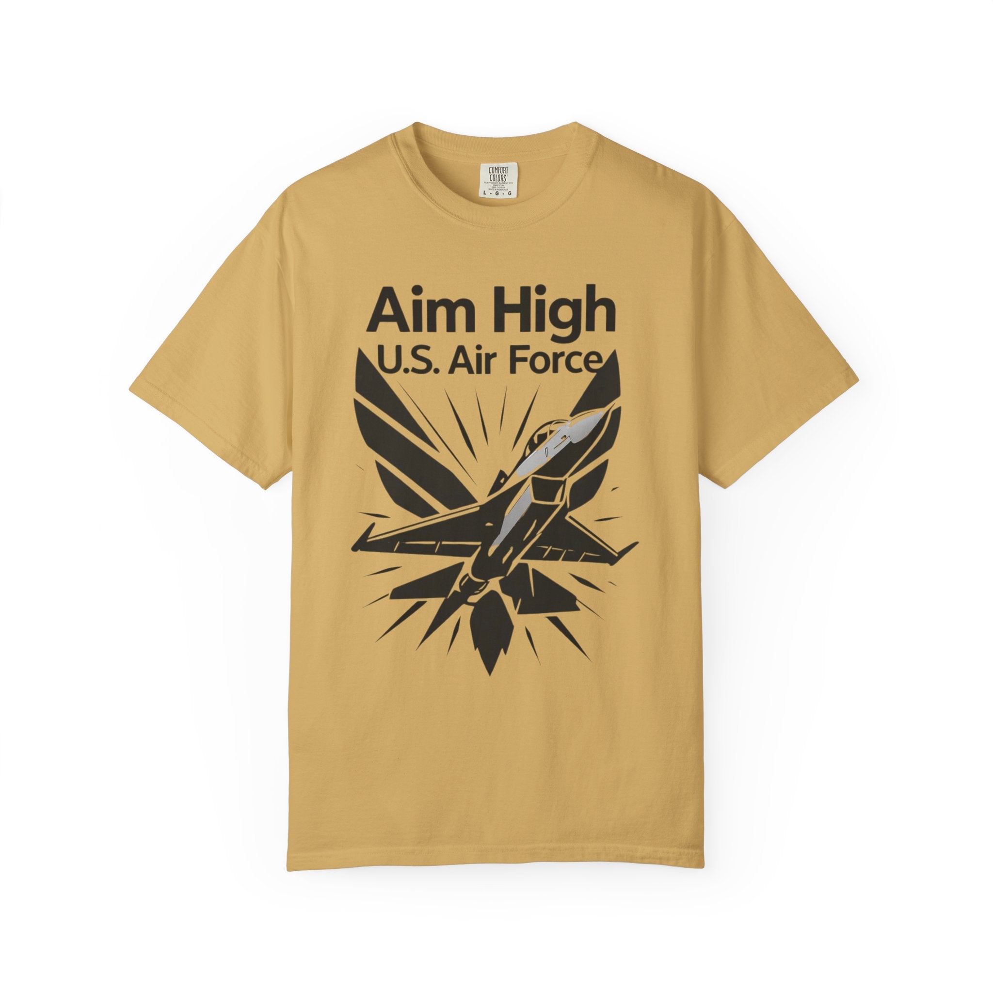 "Aim High" Unisex Garment-Dyed T-shirt