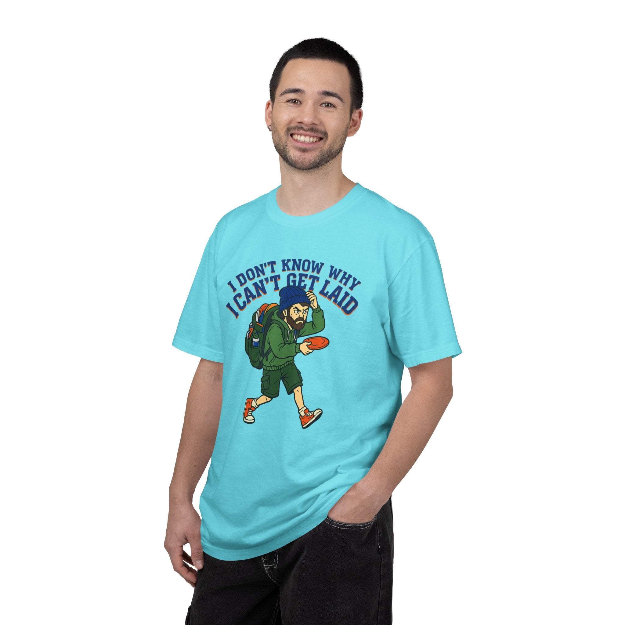 "Can't Get Laid" Unisex Garment-Dyed T-shirt