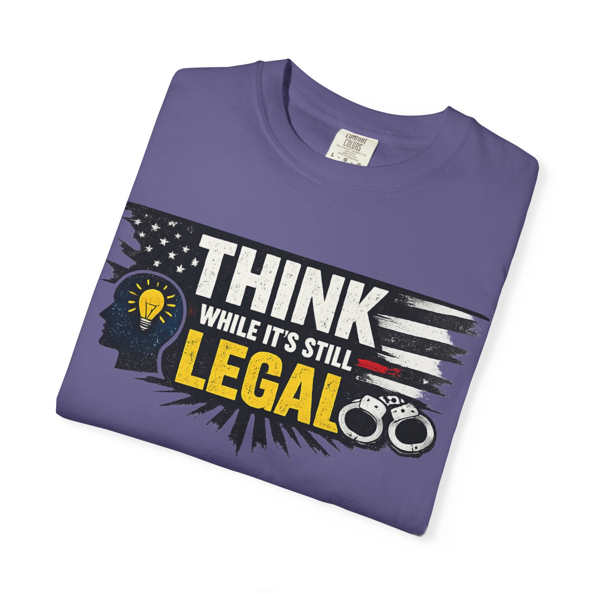 "The Endangered Species Act (For Your Brain)" Unisex Garment-Dyed T-shirt