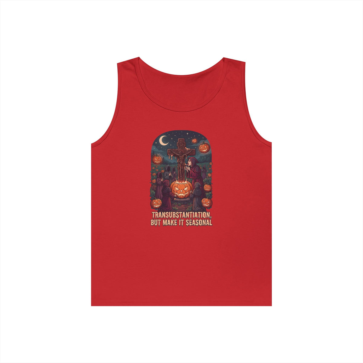 Color: Red | Seasonal Transubstantiation Tank Top
