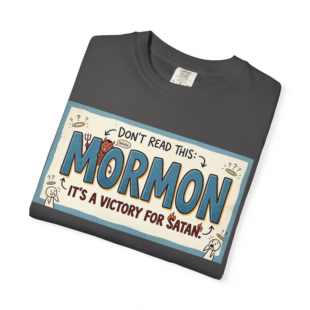 Devil's Dictionary: Mormon Edition | Garment-Dyed Tee — AttitudeShirts