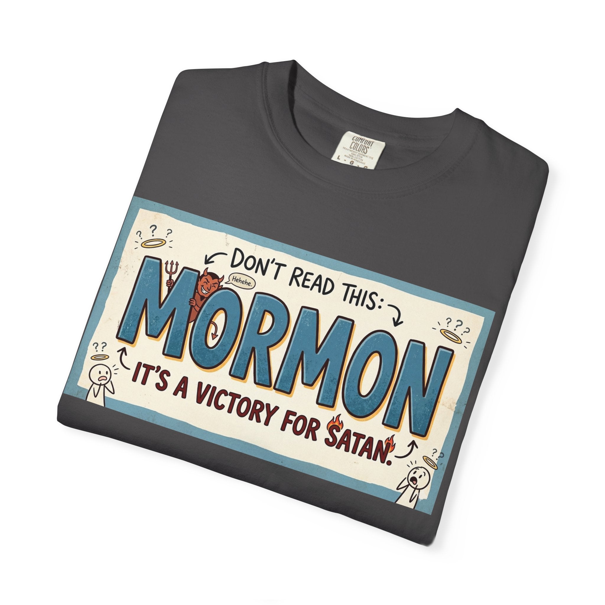 Devil's Dictionary: Mormon Edition | Garment-Dyed Tee — AttitudeShirts