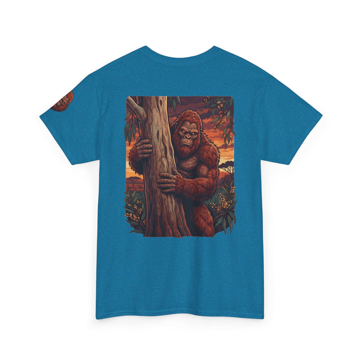 Color: Antique Sapphire | Yowie (Australian Folklore) Premium Graphic Tee