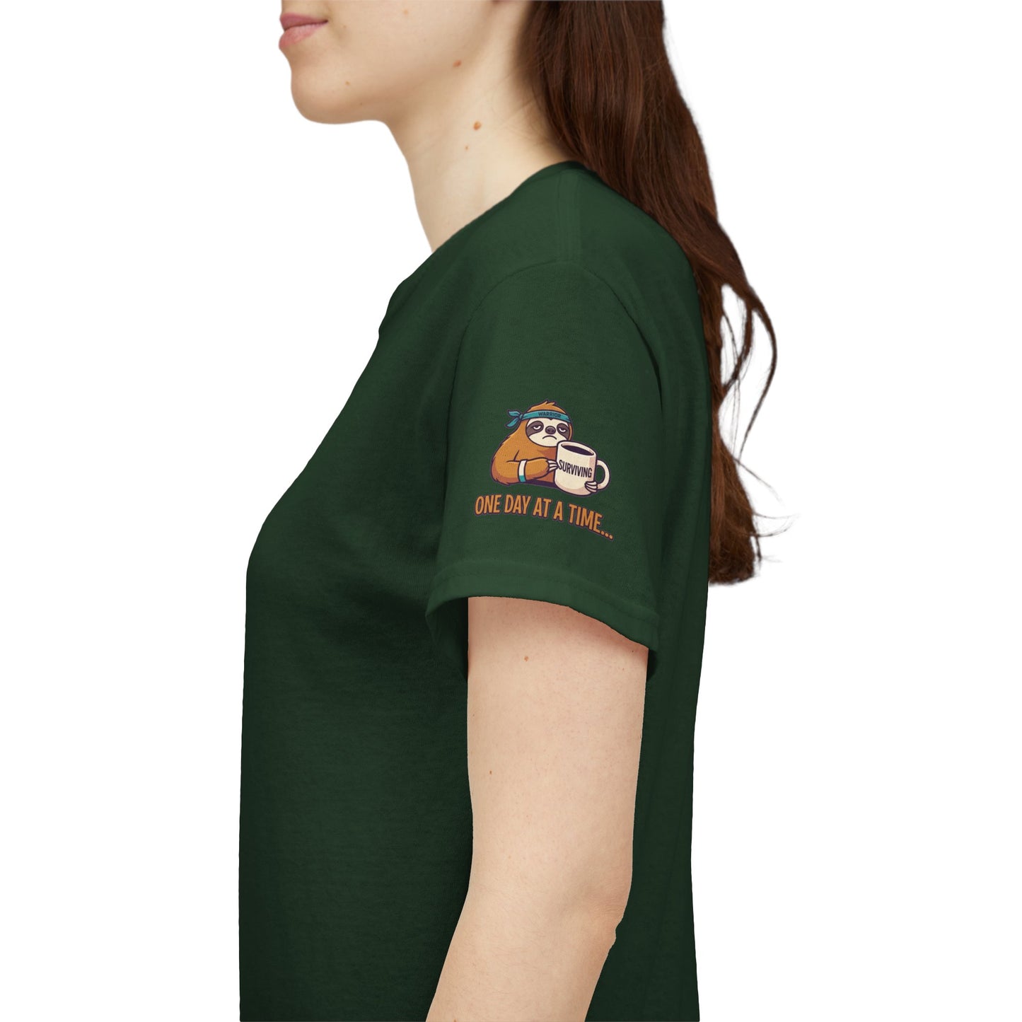 "Cancer One Day At A Time" Premium Graphic Tee